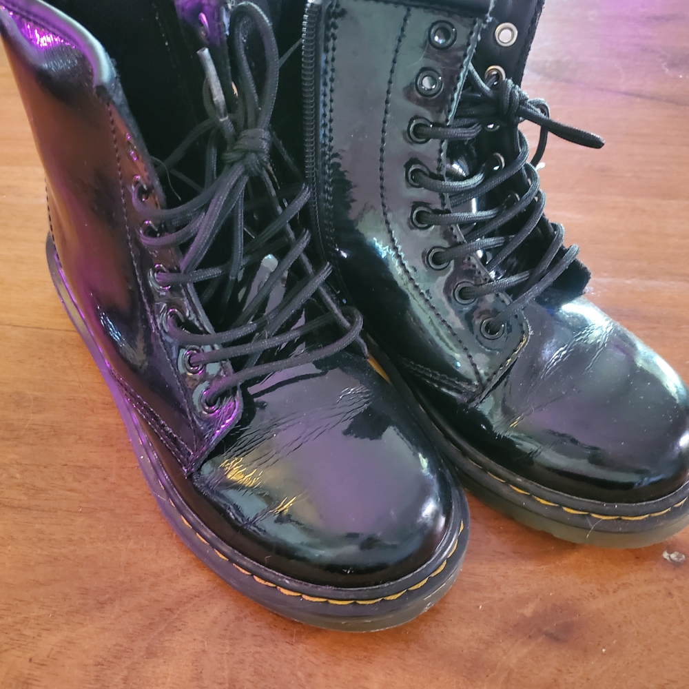 Dr. Martens Kids Black Boots